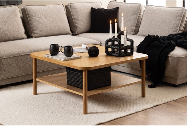 Mizica v hrastovem dekorju 90x90 cm Banbury – Actona