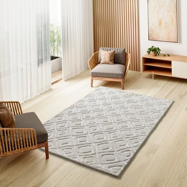Bela preproga 190x285 cm Juno – Universal