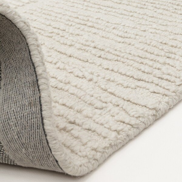 Slonokoščena ročno tkana volnena preproga 120x170 cm Zennith Column – Asiatic Carpets
