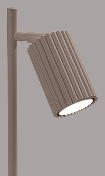 Sivorjava kovinska namizna svetilka (višina 43 cm) Gleam – Sollux