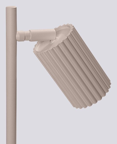 Sivorjava kovinska namizna svetilka (višina 43 cm) Gleam – Sollux