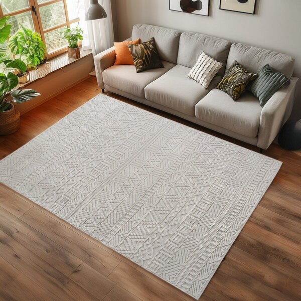 Kremno bela preproga 160x230 cm Helix 2202 – Ayyildiz Carpets
