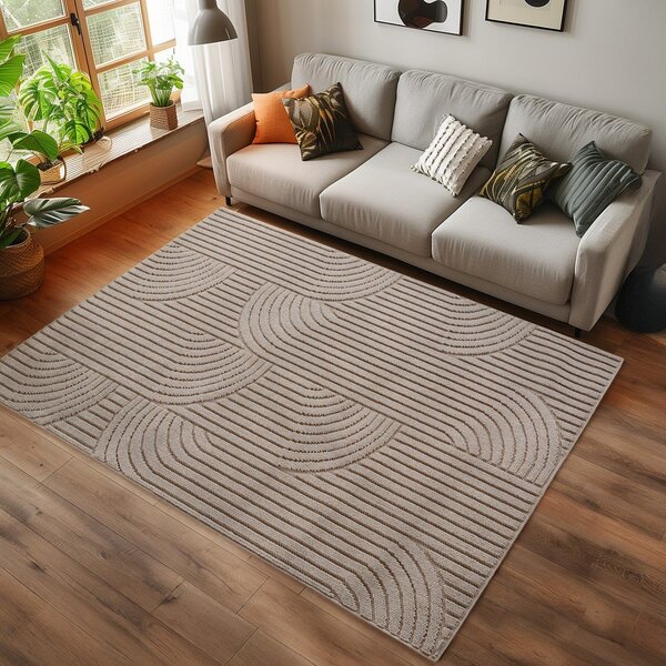 Bež preproga 120x170 cm Helix 2201 – Ayyildiz Carpets