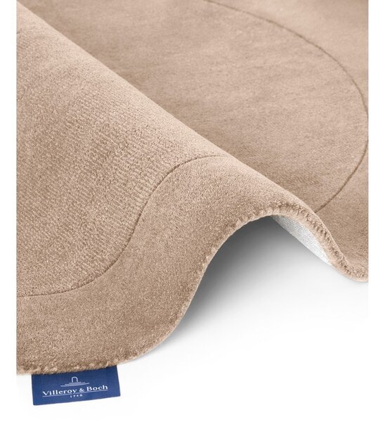 Bež ročno tkana okrogla preproga iz mešanice volne ø 160 cm Kari Organic – Villeroy&Boch