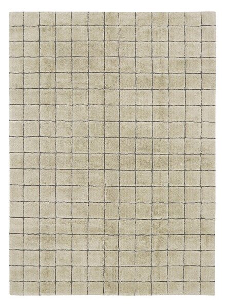 Bež ročno tkana volnena preproga 170x240 cm Mosaic Sandstone – Lorena Canals