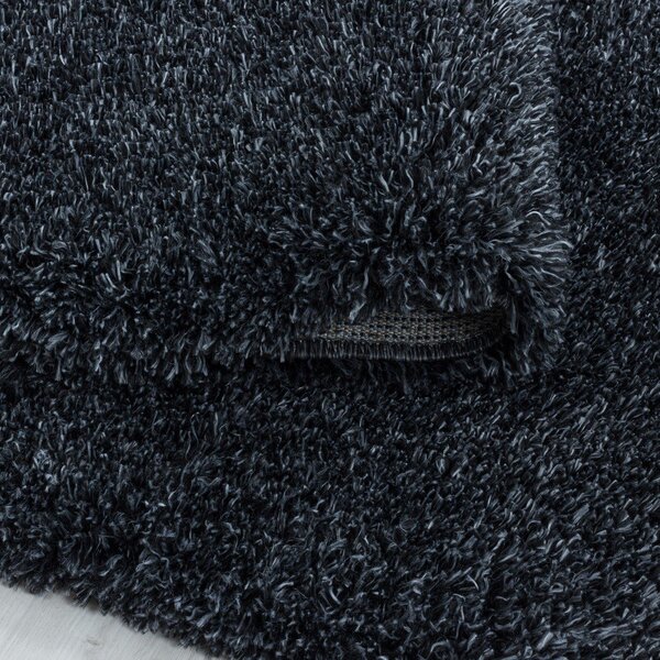 Antracitno siva preproga 120x170 cm Fluffy – Ayyildiz Carpets