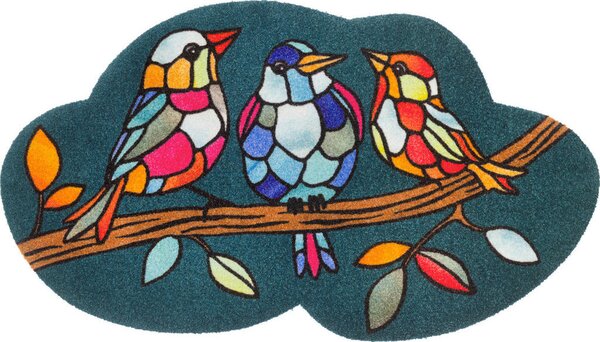 PREDPRAŽNIK Morning Choir 70/120 cm potiskano siva