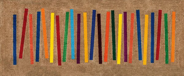 KUHINJSKI TEKAČ Mixed Stripes 80/200 cm potiskano večbarvno
