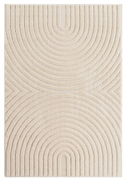 RAVNO TKANA PREPROGA ART 280/370 cm tkano krem barve