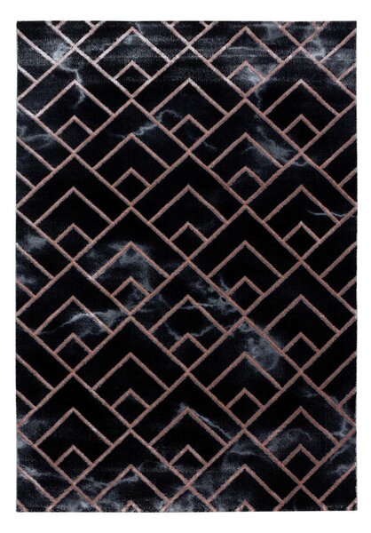 TKANA PREPROGA Naxos 3814 bronze 140/200 cm tkano barve brona