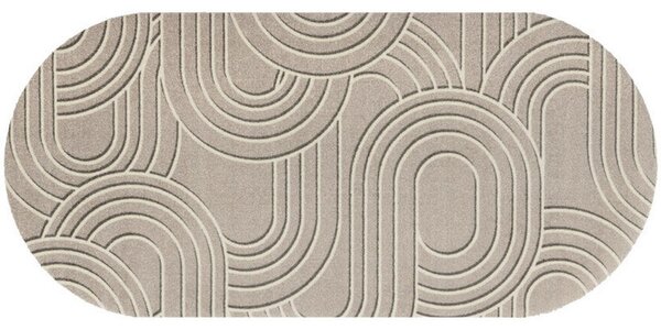 PREDPRAŽNIK Sand Twist 70/150 cm potiskano bež