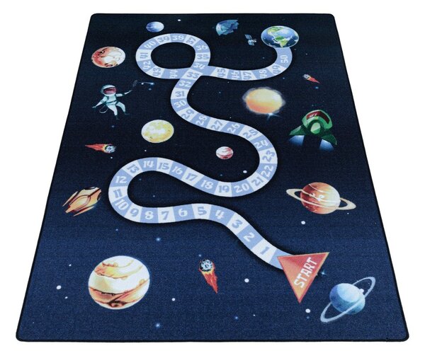 Temno modra otroška preproga 140x200 cm Play Space – Ayyildiz Carpets