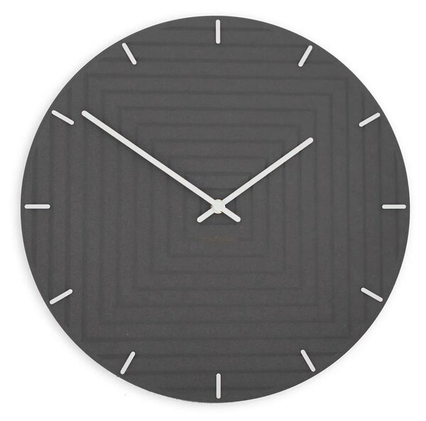Stenska ura Luxhora Arcantra Black 9 barv kazalcev