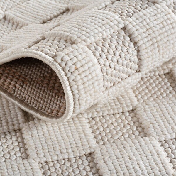 Kremno bela preproga 60x110 cm Helix 2203 – Ayyildiz Carpets