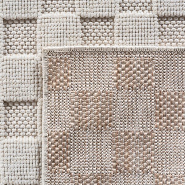 Kremno bela preproga 60x110 cm Helix 2203 – Ayyildiz Carpets