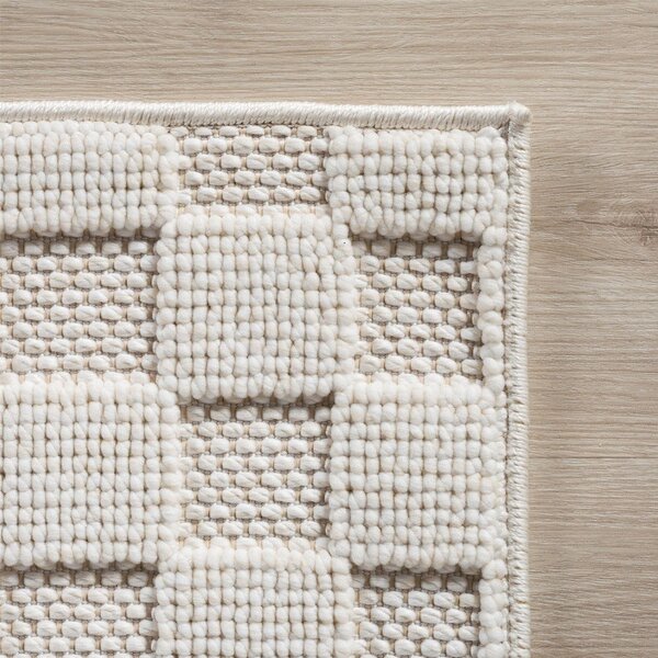 Kremno bela preproga 60x110 cm Helix 2203 – Ayyildiz Carpets
