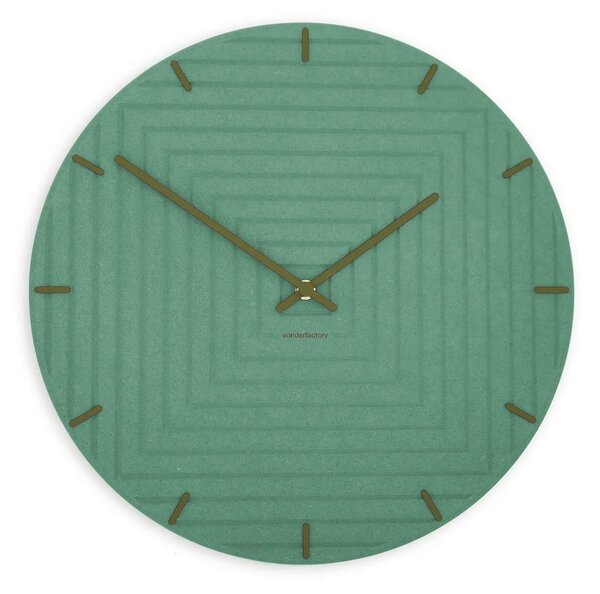 Stenska ura Luxhora Arcantra Mint Green 11 barv kazalcev