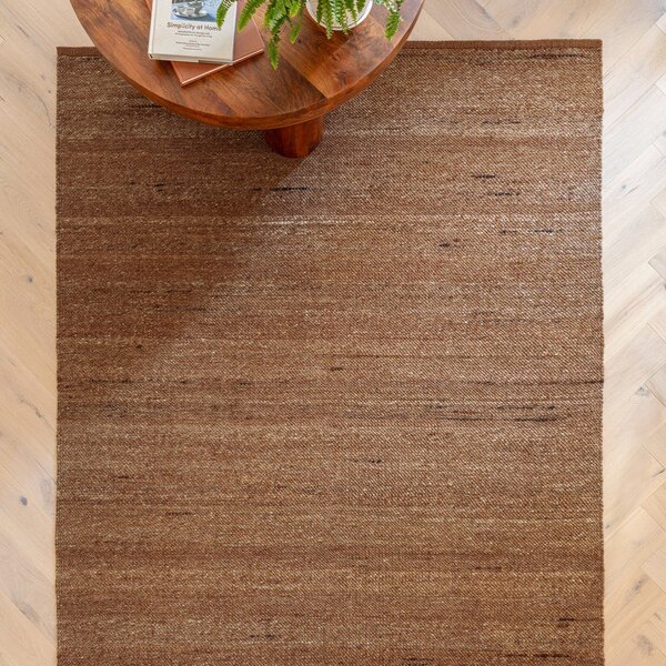 Obojestranska ročno tkana preproga iz mešanice volne v barvi terakote 160x230 cm Birkdale Rust – Asiatic Carpets