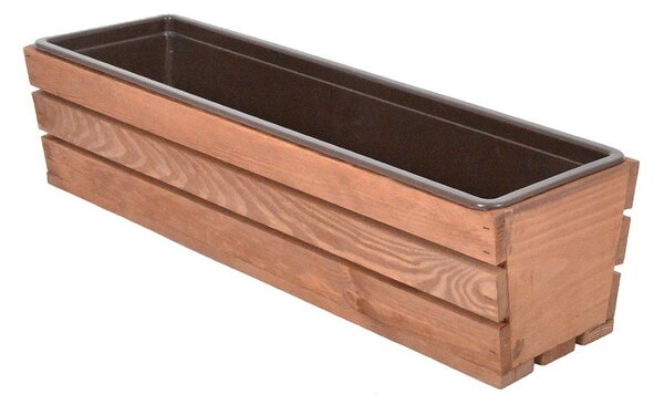 Leseno cvetlično korito 61 cm Modern – Rojaplast