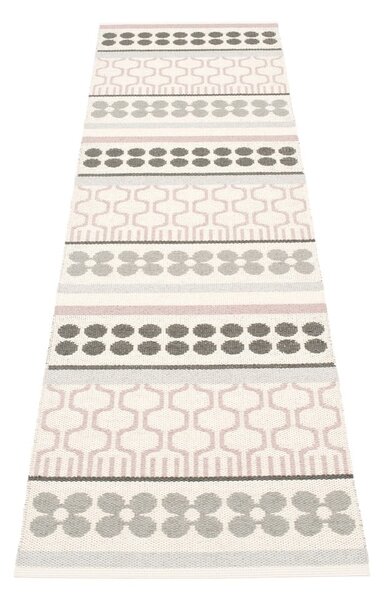 Svetlo rožnat/siv zunanji in notranji tekač 70x270 cm Asta Pale Rose – Pappelina
