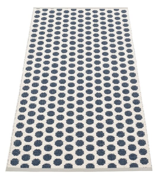 Temno moder zunanji in notranji tekač 70x150 cm Noa Dark Blue – Pappelina