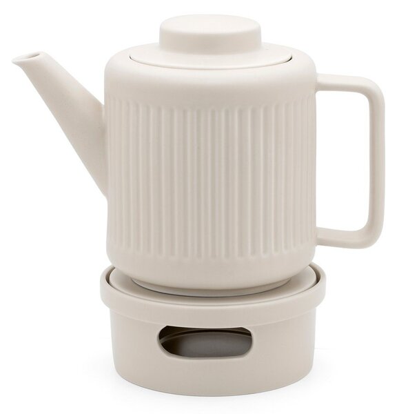 Bel porcelanast čajnik s cedilom 1,2 l Skagen – Bredemeijer