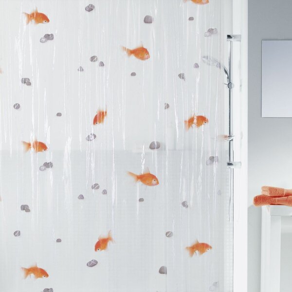Zavesa za tuš 180x200 cm Goldfish – Spirella