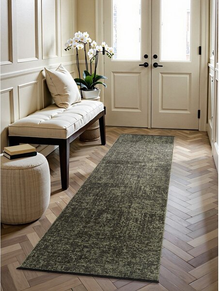 Zelen tekač 80x250 cm Prisma – Elle Decoration