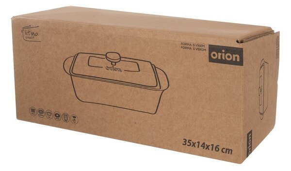 Pekač za kruh iz litega železa 35x14 cm Litina – Orion