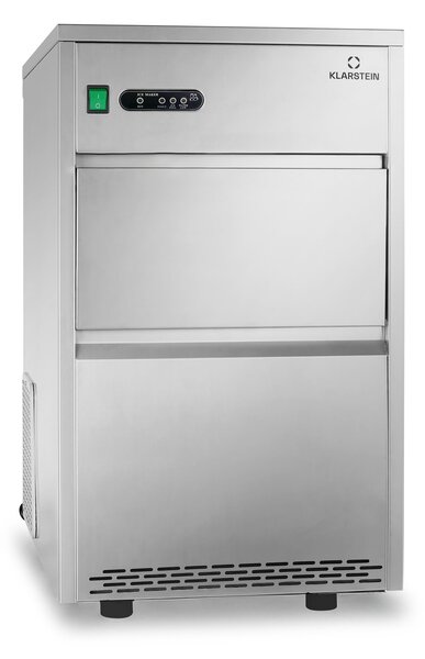 Klarstein Powericer XXL, industrijska naprava za izdelavo ledenih kock, 160 W, 25 kg/dan, nerjaveče jeklo