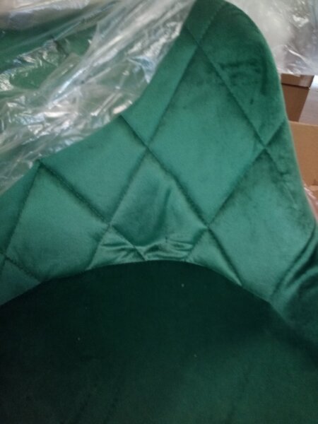 AKCIJA Zelena barski stol VELVET KAST II. kakovost