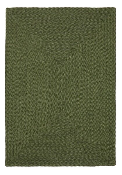 Zelena notranja in zunanja preproga iz recikliranih vlaken 160x230 cm Despas – Kave Home