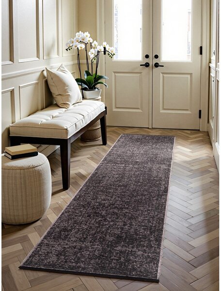 Rjav tekač 80x250 cm Prisma – Elle Decoration