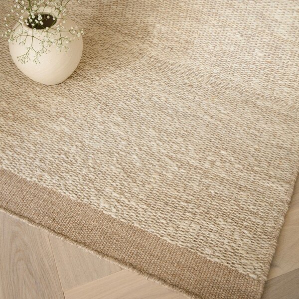 Bež/kremno bela ročno tkana volnena preproga 120x170 cm Lima Sand – Asiatic Carpets