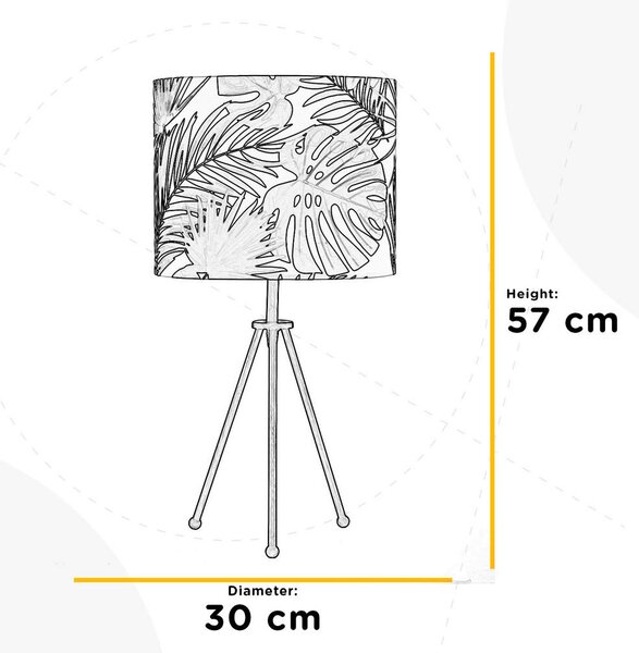 NAMIZNA SVETILKA 30/30/57 cm