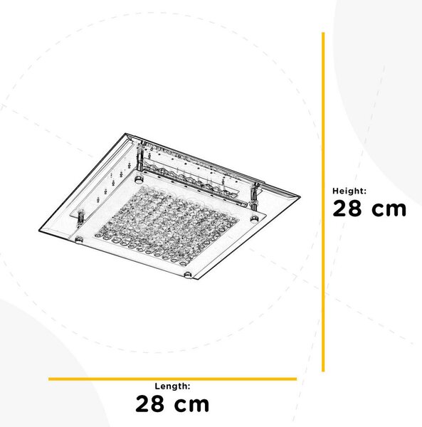STROPNA LED-SVETILKA Antilia