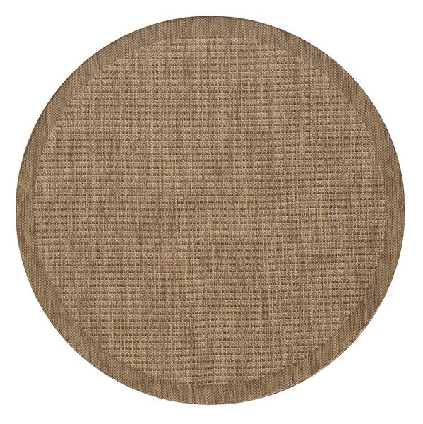 Okrogla notranja in zunanja preproga v naravni barvi ø 120 cm Giza 1410 – Ayyildiz Carpets