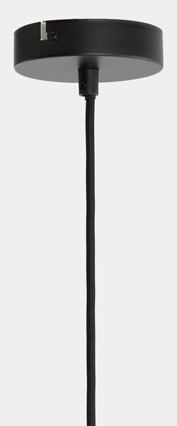 Bordo rdeča viseča svetilka s tekstilnim senčilom ø 50 cm Malacia – Light & Living