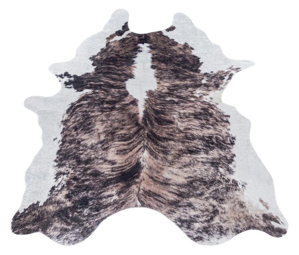 Temno rjava sintetična koža 100x135 cm Etosha – Ayyildiz Carpets