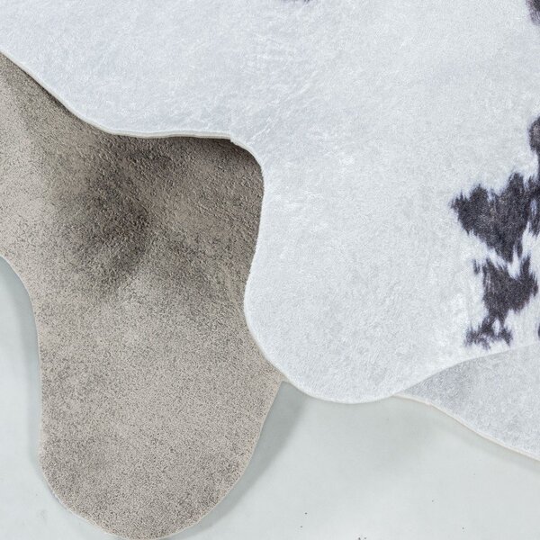 Temno rjava sintetična koža 100x135 cm Etosha – Ayyildiz Carpets