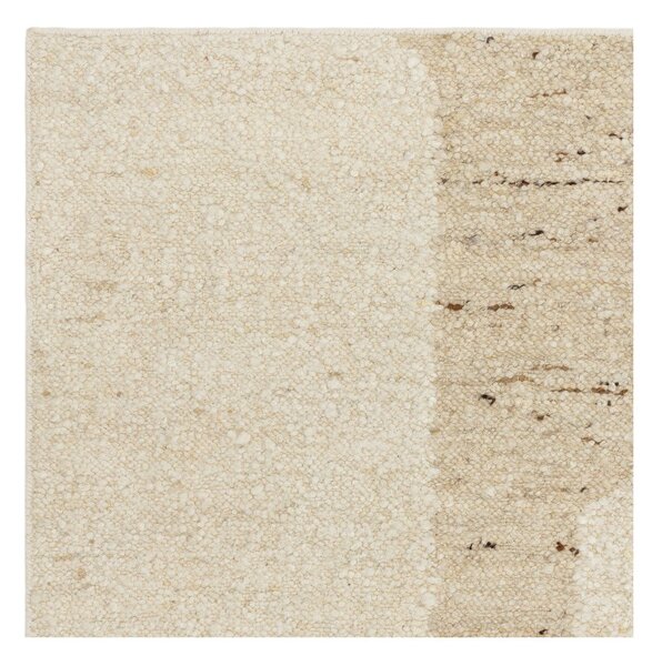 Bež obojestranska ročno tkana volnena preproga 120x170 cm Napa Tumbla – Asiatic Carpets