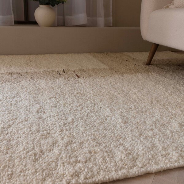 Bež obojestranska ročno tkana volnena preproga 120x170 cm Napa Tumbla – Asiatic Carpets