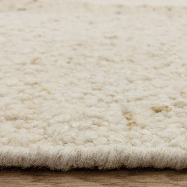 Bež obojestranska ročno tkana volnena preproga 120x170 cm Napa Tumbla – Asiatic Carpets