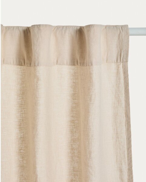 Bež bombažna zavesa 140x270 cm Nolira – Kave Home