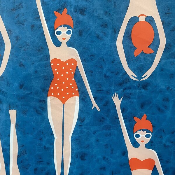 Zavesa za tuš 180x200 cm Baigneuses – Spirella