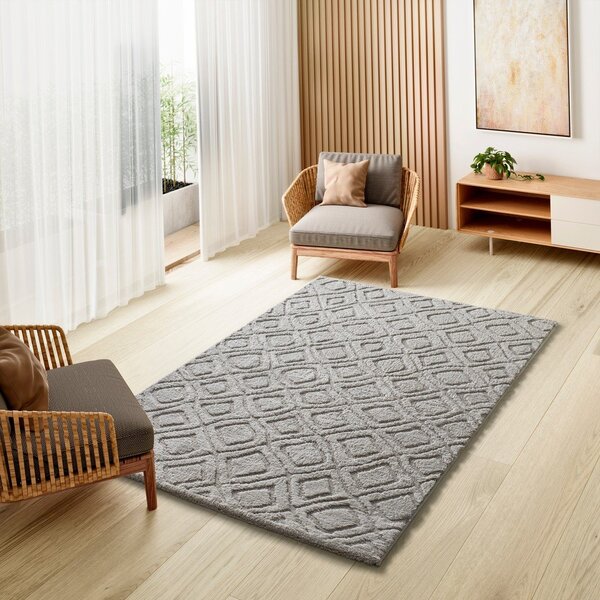 Siva preproga 64x120 cm Juno – Universal