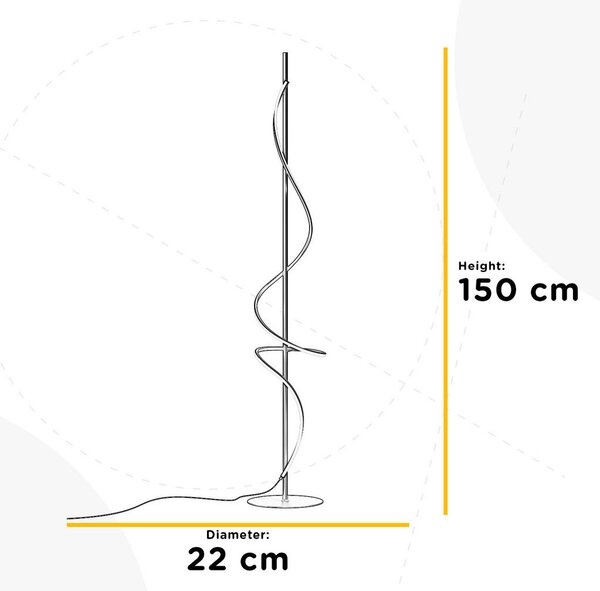STOJEČA LED-SVETILKA 1200 lm 4000 K
