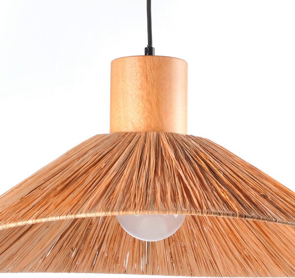 VISEČA SVETILKA RAFIA 60/60/120 cm E27