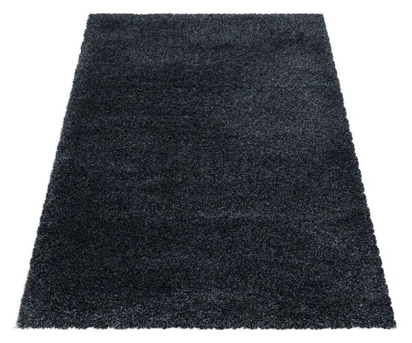 Antracitno siva preproga 120x170 cm Fluffy – Ayyildiz Carpets