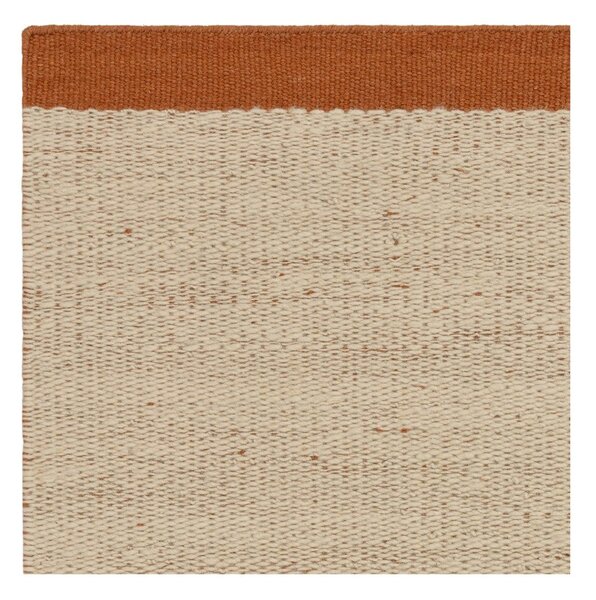 Kremno bela/v barvi terakote ročno tkana volnena preproga 120x170 cm Lima Rust – Asiatic Carpets